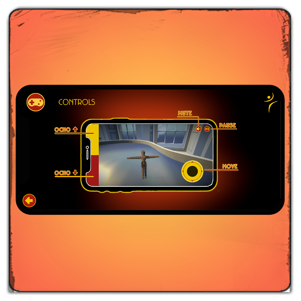 Tango Solo controls scheme for movement and tango ochos steps